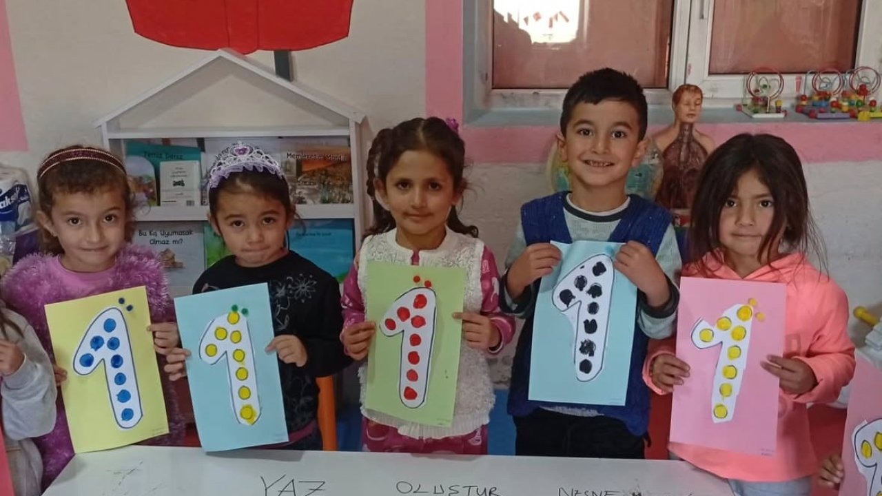 Ana sınıfında sayılarla ilk adım