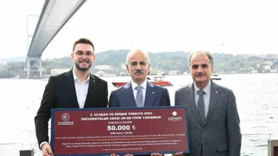 Ulaştırma ve Altyapı Bakanlığından SAÜ öğrencisine özel ödül