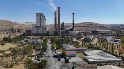 Termik santralde çıkan yangın kontrol altına alındı