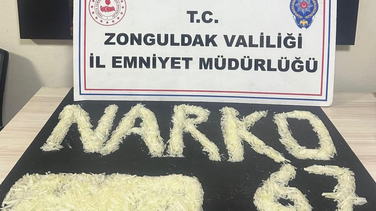 Zonguldak’ta uyuşturucu operasyonunda 1 tutuklama