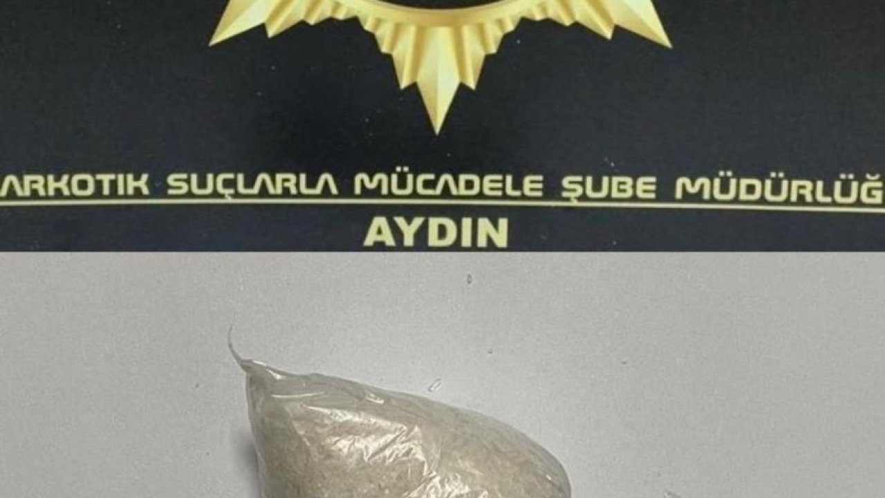 Aydın’da uyuşturucu operasyonu: 1 tutuklama