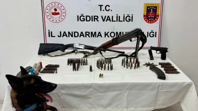 Iğdır’da Silah ve Uyuşturucu Operasyonu: AK-47 ve Çok Sayıda Mühimmat Ele Geçirildi