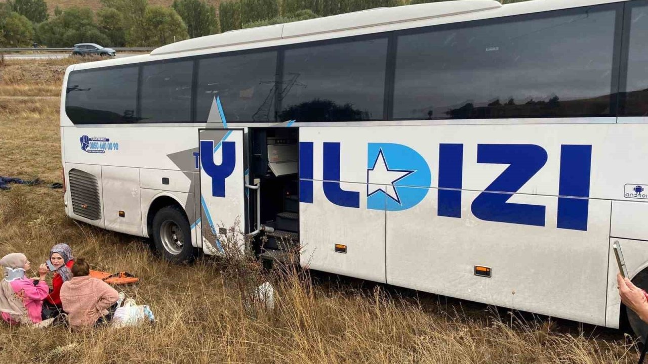 Sivas’ta otobüs kazası, çok sayıda yaralı