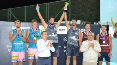 Ayvalık’ta düzenlenen "2025 Plaj Voleybolu Dünya Turu" sona erdi