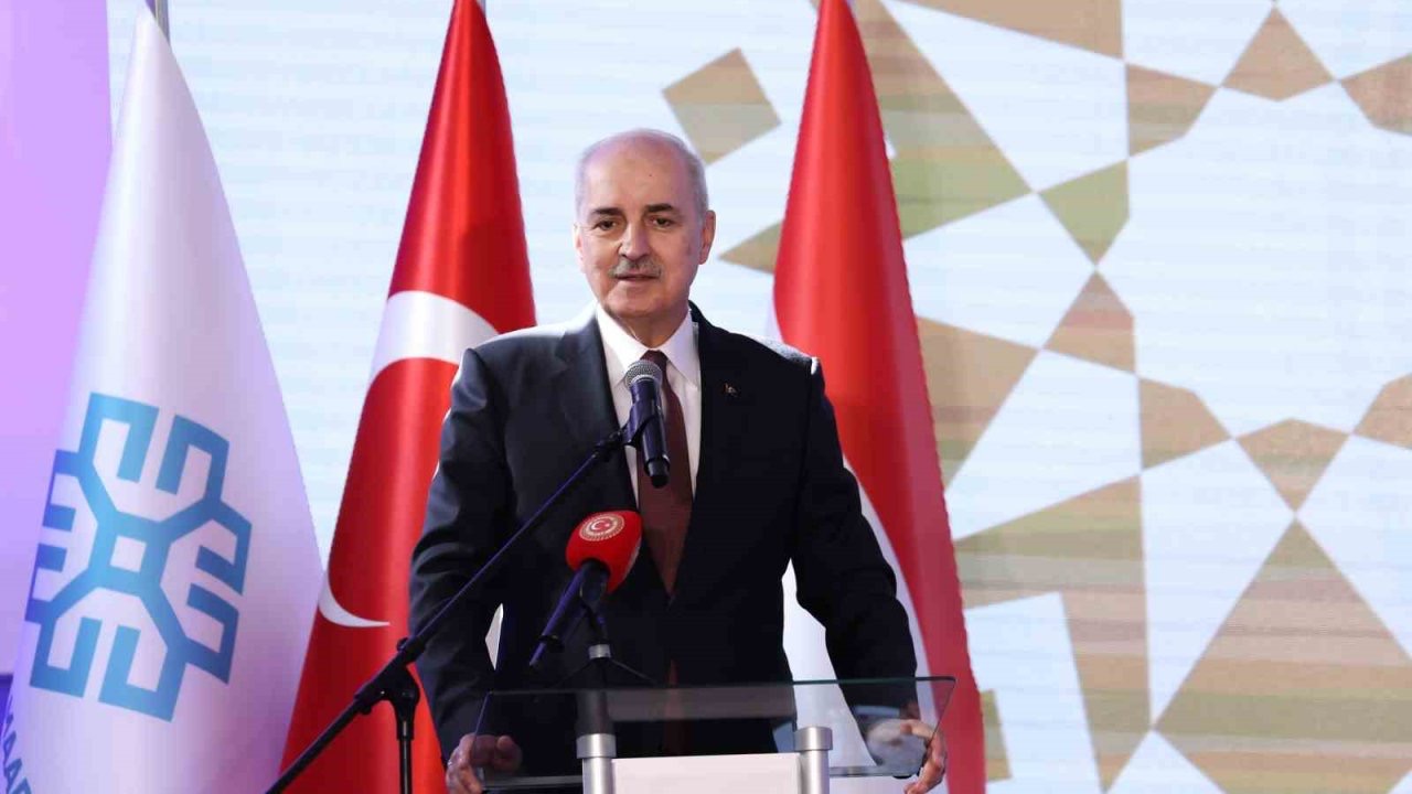 TBMM Başkanı Kurtulmuş: "Tam manasıyla egemen, toprak bütünlüğü olan bir Filistin devletinin kurulması Orta Doğu barışının kapısıdır"