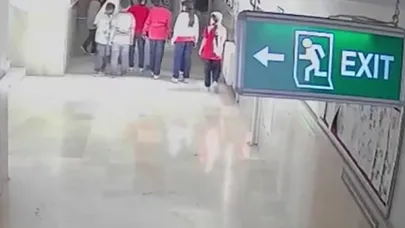 Nefes borusuna mandalina dilimi takılan öğrenciyi, öğretmenin Heimlich manevrası kurtardı