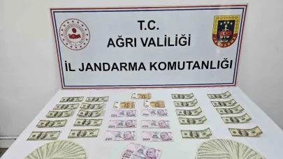 Ağrı’da sahte para operasyonu: 1 gözaltı
