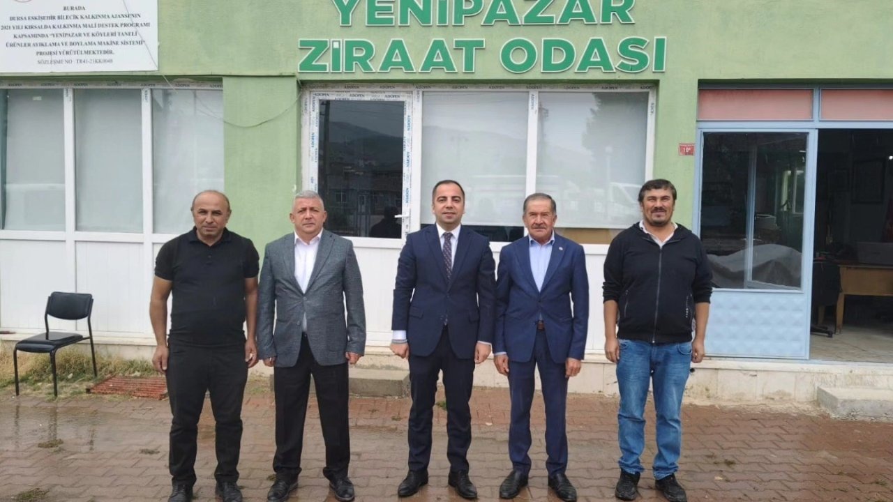 Kaymakam Uçar’dan sağlık ve tarım alanında incelemeler