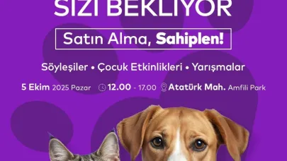 Ataşehir’de Dünya Hayvanları Koruma Günü etkinliği: "Satın Alma, Sahiplen"