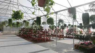 Sanayi kentinde doğayla buluşma noktası hizmete girdi