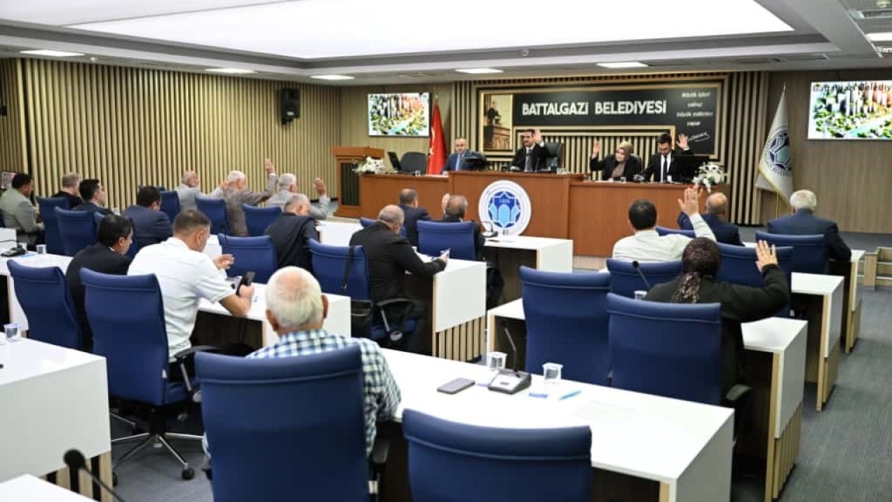 Battalgazi Meclisi’nde 18 gündem maddesi karara bağlandı