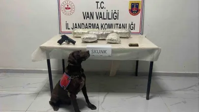 Van’da 4 kilo 311 gram skunk ve gümrük kaçağı malzeme ele geçirildi