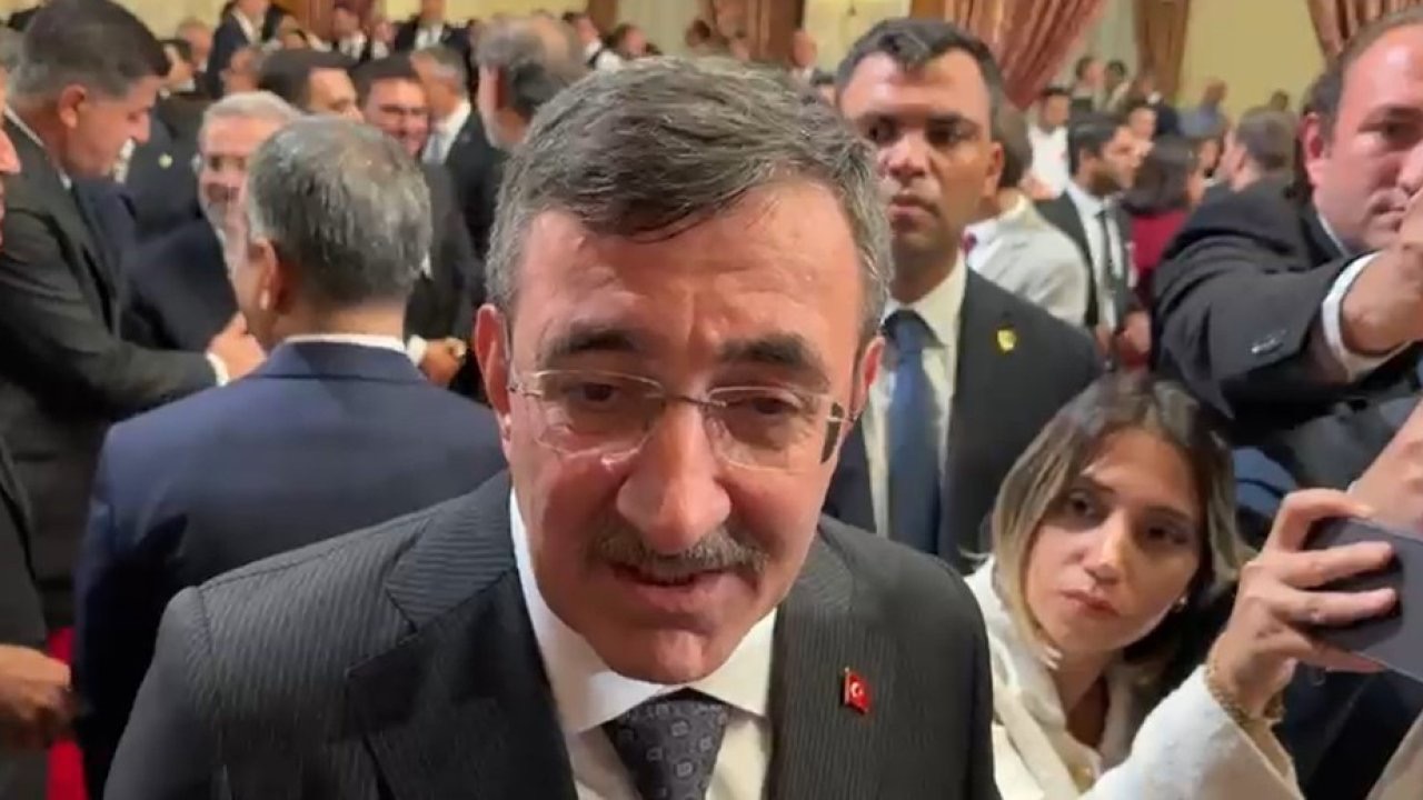 Cumhurbaşkanı Yardımcısı Yılmaz: "Geleceğe odaklı bir anayasa ihtiyacının olduğunu düşünüyoruz"