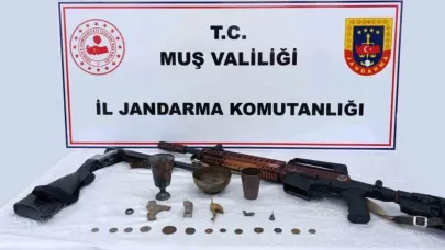 Muş’ta tarihi eser operasyonu: Çok sayıda obje ele geçirildi