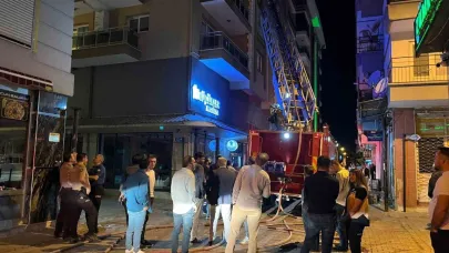 İncirliova’da ev yangını