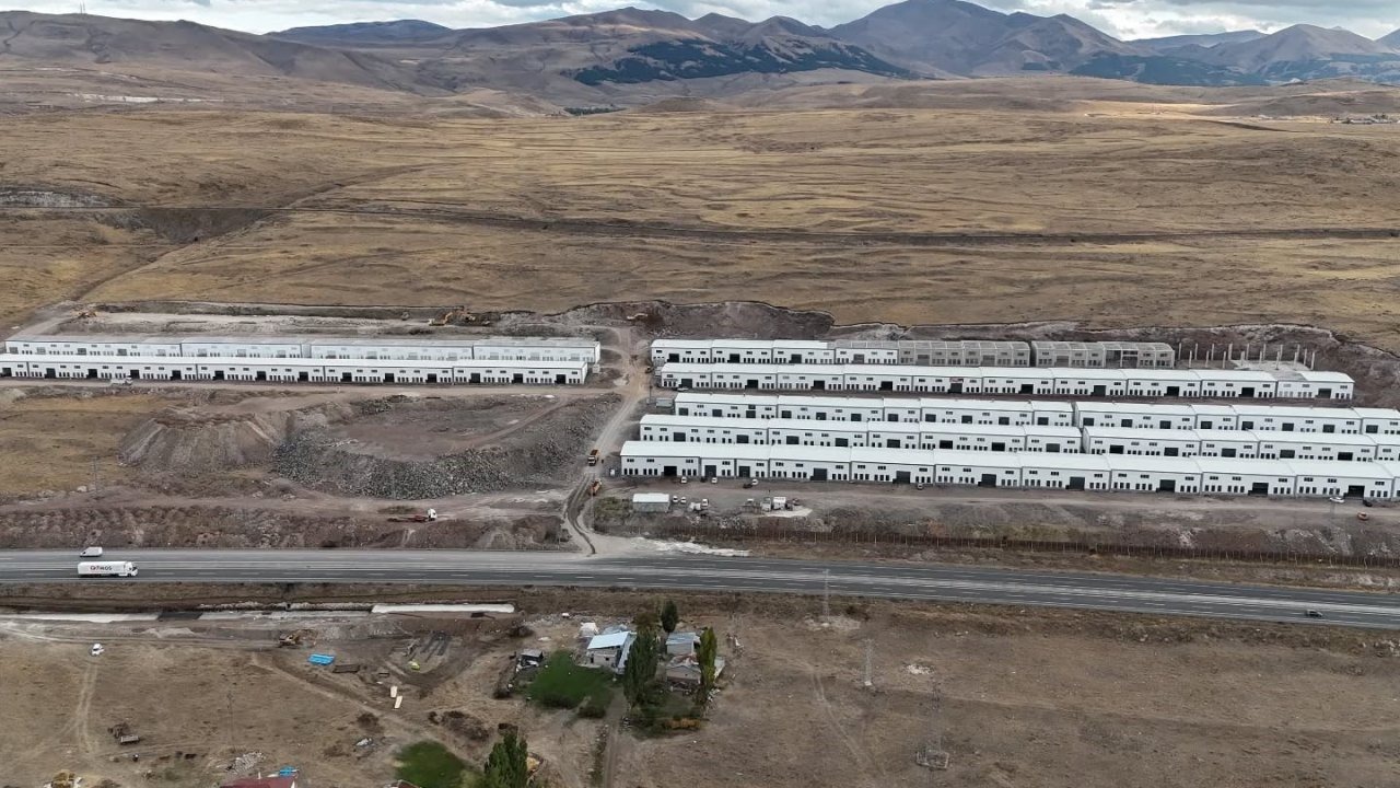 Erzurum Mobilyacılar Sitesi’nin yapımı devam ediyor