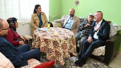 Karabatı’dan gönüllere dokunan ziyaretler