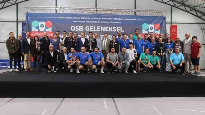 Denizli OSB 6. Masa Tenisi Turnuvası şampiyonları belli oldu