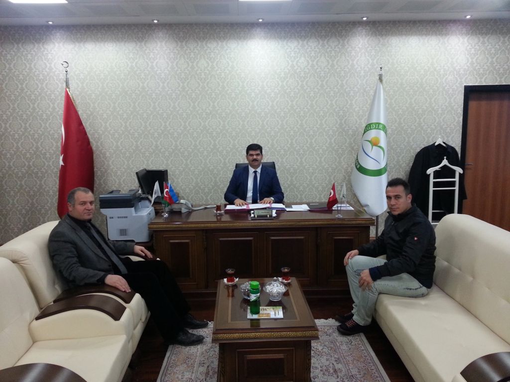 Asimder'den Iğdır Üniversite Genel Sekreteri Kızılkurt'a Ziyaret