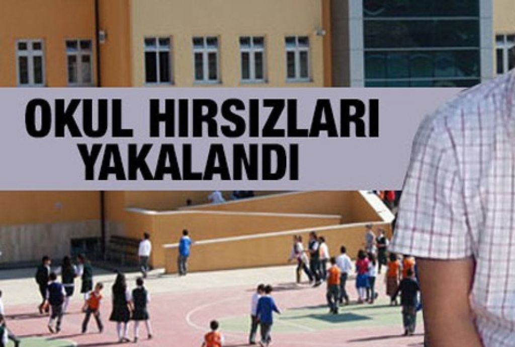 Sağlık  Meslek  Ve  Şehit Er Erkan Akdeniz İlkokulunu Soyanlar Yakalandı