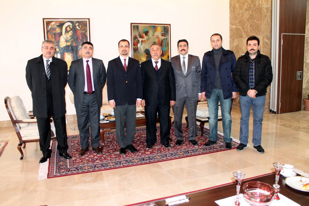 TAD Nahçivan Türk Başkonsolosu Cenk Ünal'ı Ziyaret Etti