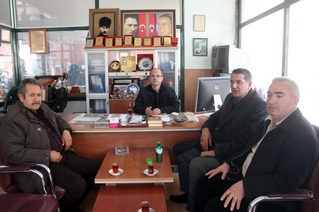 Atatürk Mahallesi Derneği Gazetemizi Ziyaret Etti