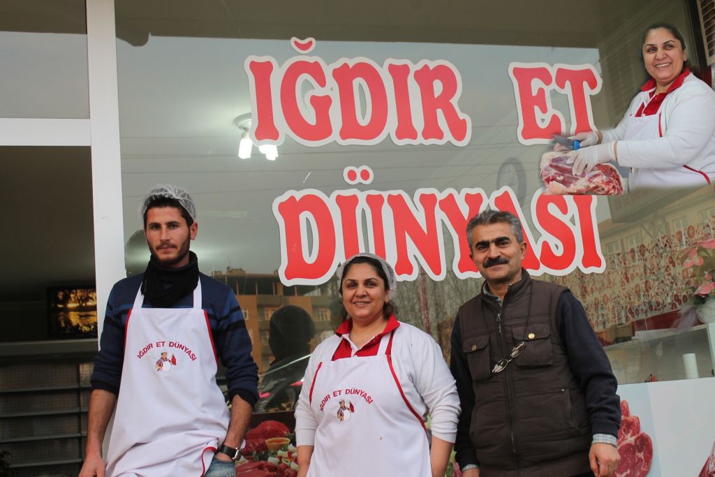 Iğdırın İlk Kadın Kasapı