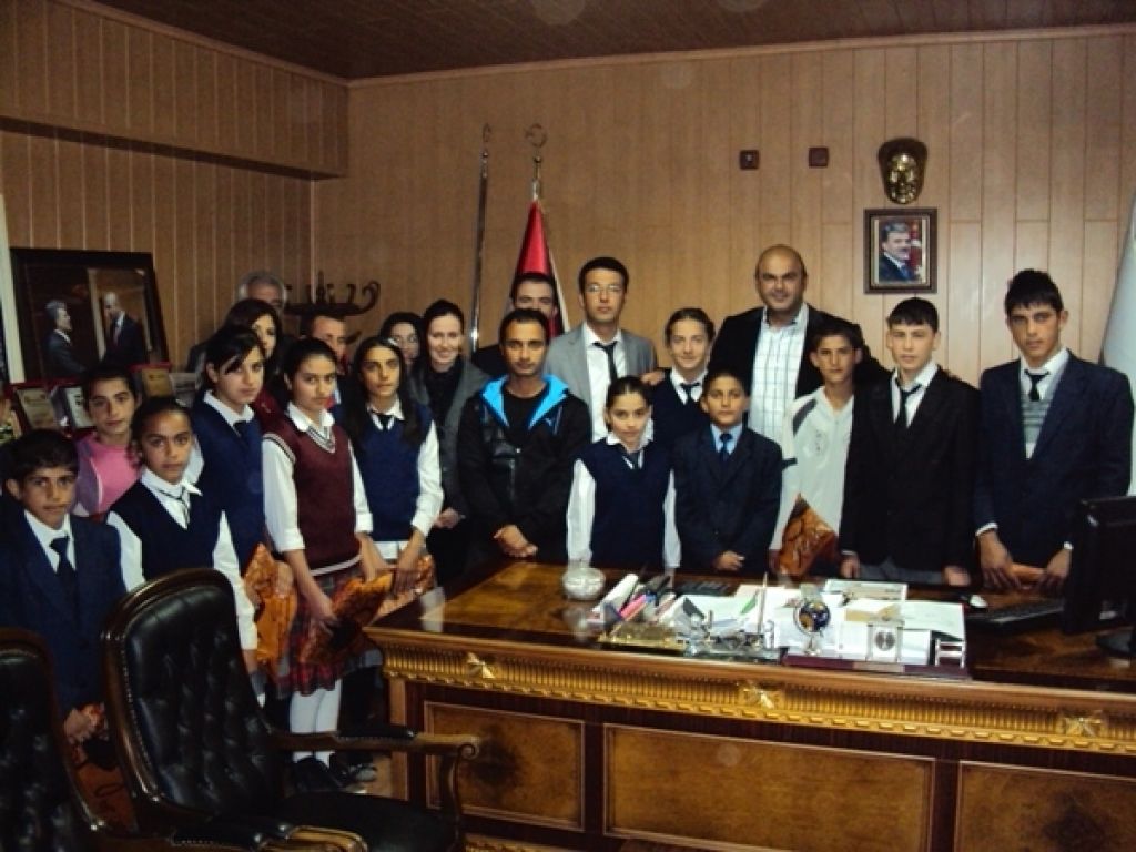 Başkan Türkan Dereceye Giren Öğrencileri Kabul Etti