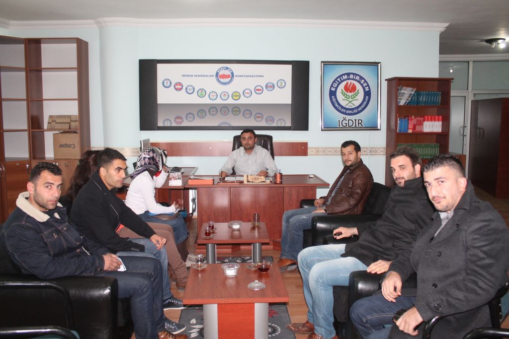 Eğitim - Bir - Sen Iğdır İl Başkanı Malik Akşit Öğretmen Adaylarıyla Biraraya Geldi