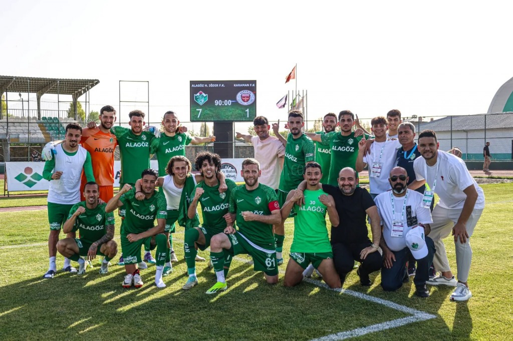 Alagöz Holding Iğdır FK 7-1 Karaman FK