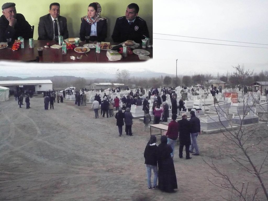 Karakoyunlu İlçesinde Nevruz Öncesi Mezar Ziyareti