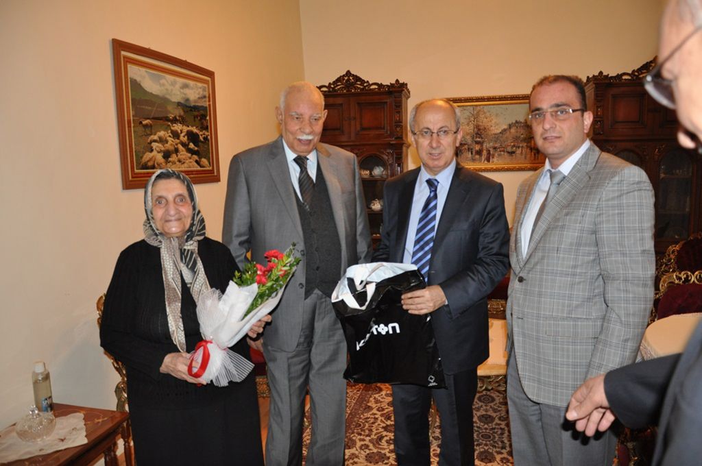Iğdır Valisi Davut Haner Yaşlılarımızı Ziyaret Etti