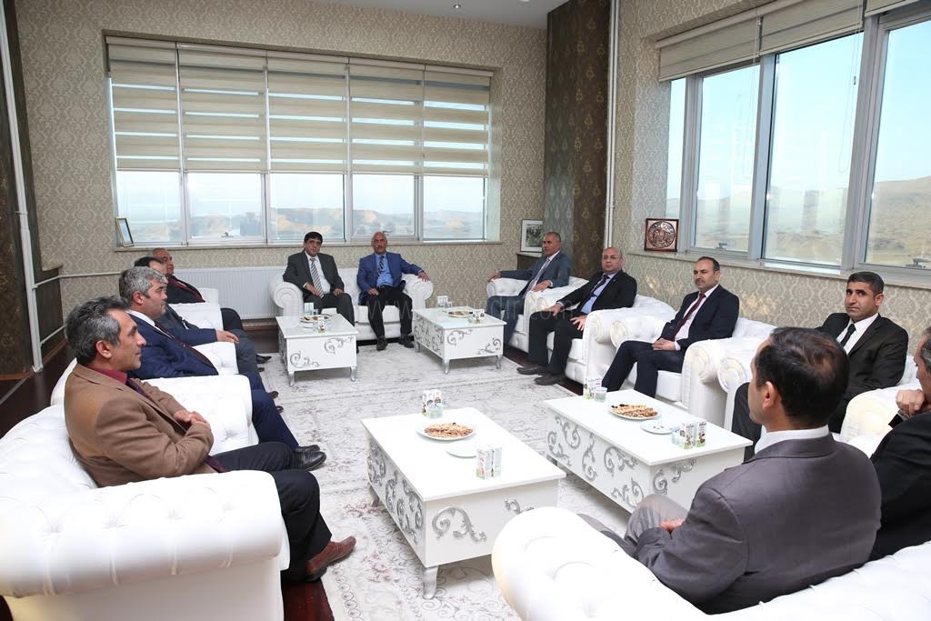 İl Milli Eğitim Müdürü Hakan Cırıt Rektör Almayı Ziyaret Etti