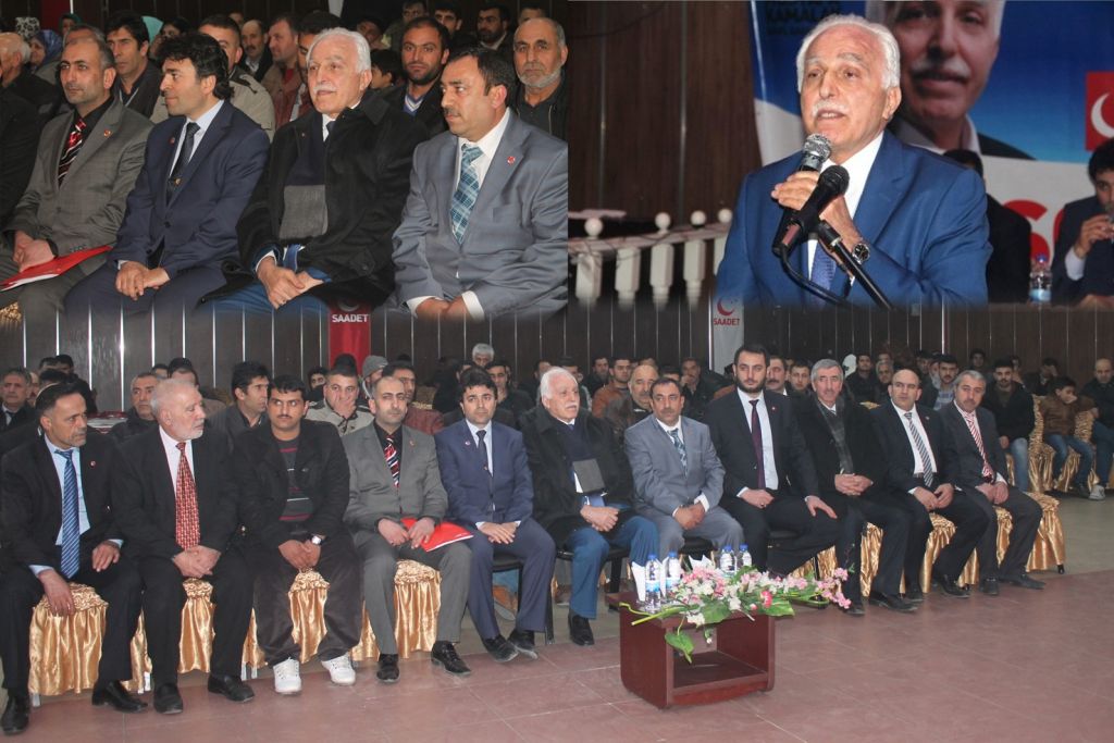 Sadet Partisi Genel Başkanı Kamalak Iğdır'da