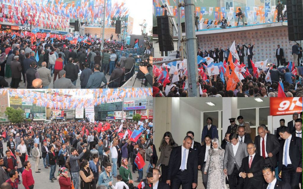 Başbakan Ahmet Davutoğlu Iğdırda