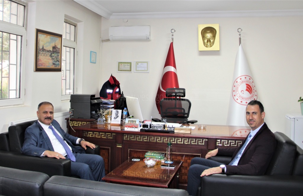 İl Tarım Müdürü Özkan Yolcu Karakoyunlu İlçe Müdürü Çokranı Ziyaret Etti