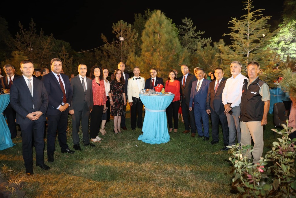 30 Ağustos Zafer Bayramının 101 Yıl Dönümü Münasebetiyle Kabul Töreni Düzenlendi