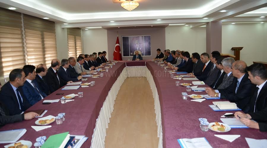 İl İdare Şube Başkanları Toplantısı Yapıldı