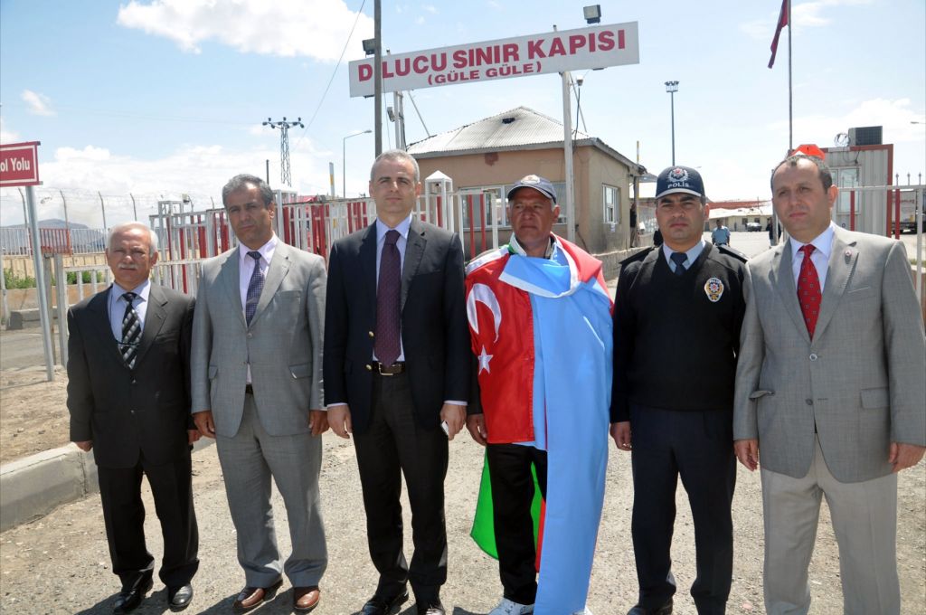 Hocalı İçin Yürüyen Kalender Bayramlı Nahçivan'da
