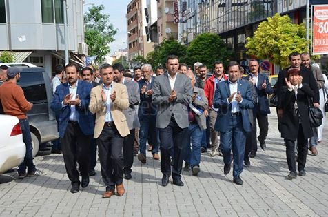 Iğdır'da gözaltılar protesto edildi