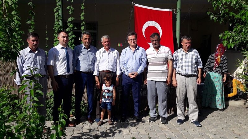ŞEHİT AİLESİNE ZİYARET