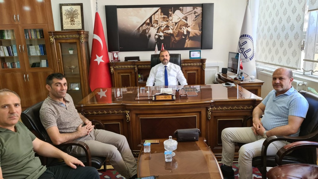 İl Müftüsü İrfan AÇIKa Gazetecilerden Ziyaret