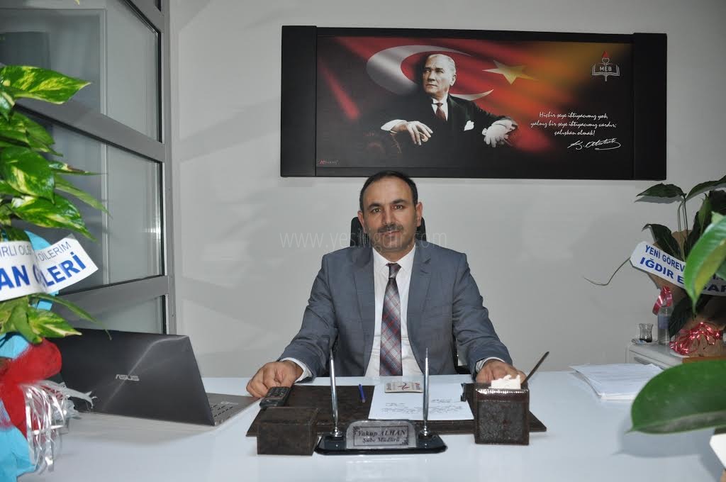 Iğdır İl Milli Eğitim Müdürlüğü Şube Müdürlüğüne Yakup Alhan Atandı