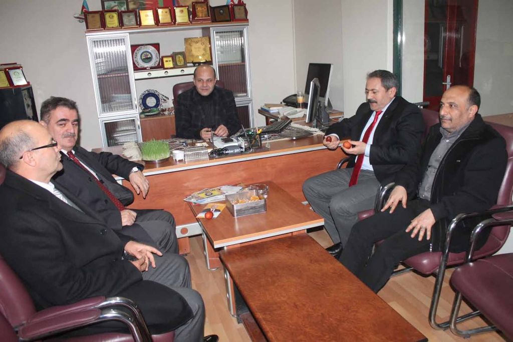 Başkan Asim Keser Ve Müdür Yahya Kemal Er Gazetemizi Ziyaret Etti