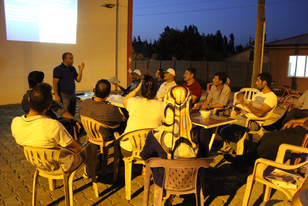 Hakveyis Köyünde Canavar Otuyla İlgili Bilgilendirme Semineri Verildi
