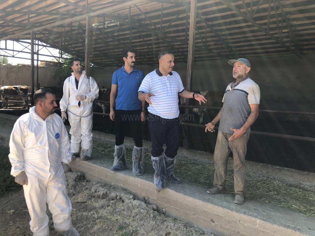 ÖZKAN YOLCU AŞILAMA VE DEZENFEKSİYON ÇALIŞMALARINA KATILDI