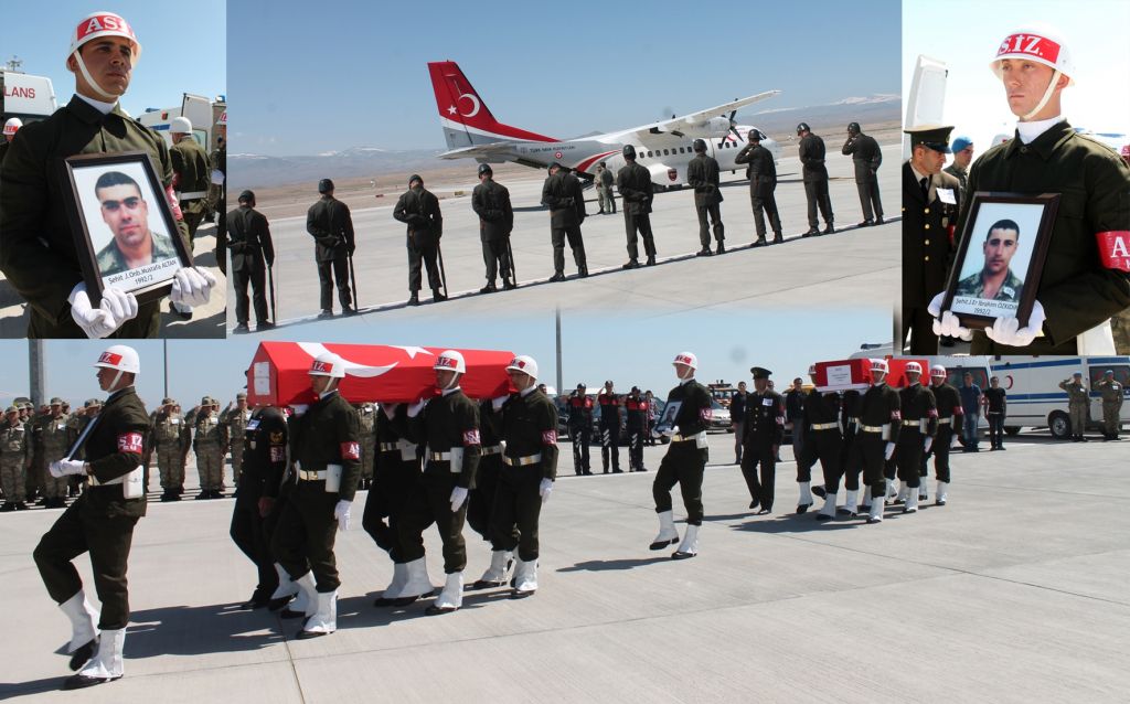 Şehitlerin Cenazeleri Memleketlerine Uğurlandı