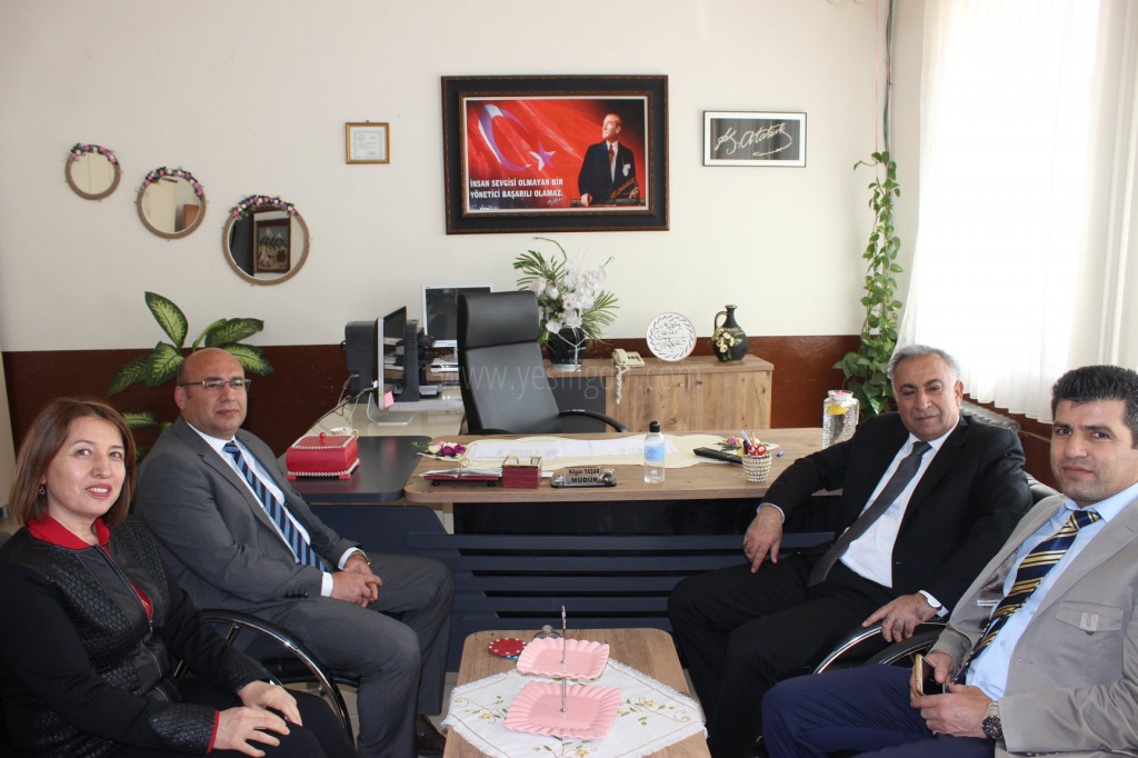 MİLLİ EĞİTİM MÜDÜRÜ HAKAN GÖNEN KARAKOYUNLU HALK EĞİTİM MERKEZİNİ ZİYARET ETTİ