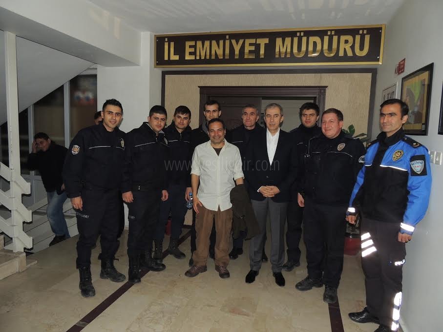 Ahmet Şerif İzgören İl Emniyet Müdürü Yüksel Babalı Ziyaret Etti