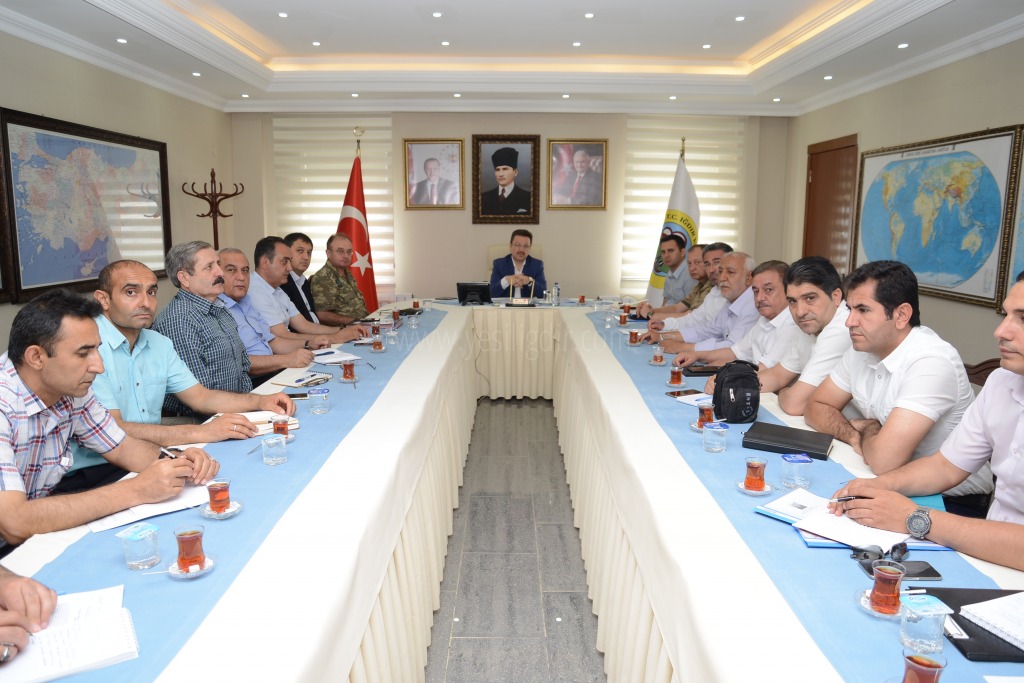 15 TEMMUZ KOORDİNASYON TOPLANTISI GERÇEKLEŞTİRİLDİ